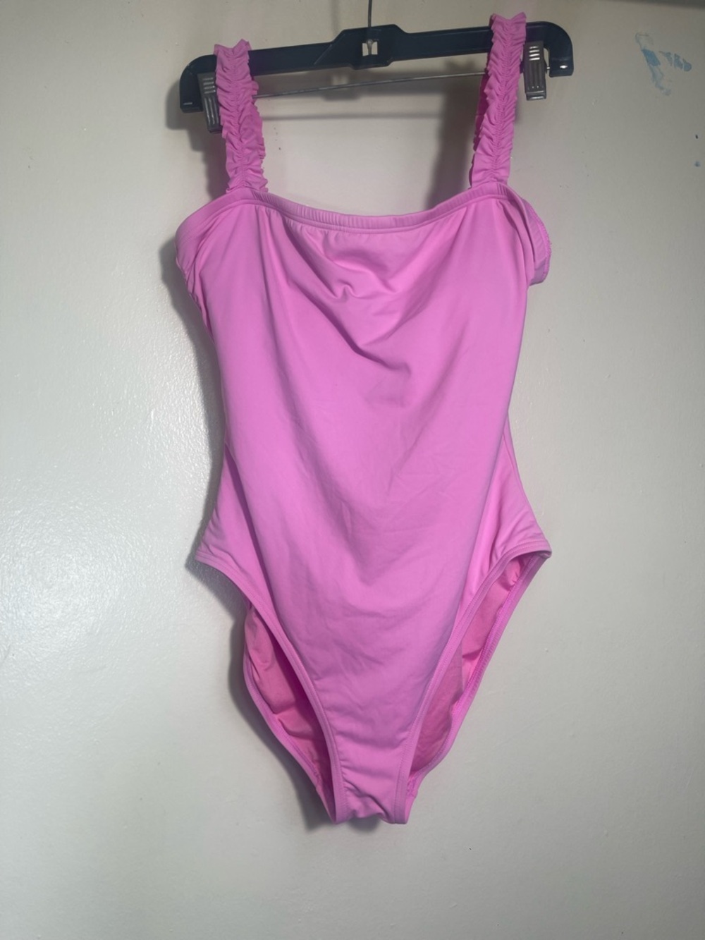 kate spade Bright Pink One-Piece  ruffle Swimsuit